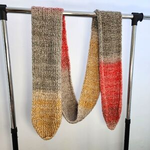 Multicolor Knit Scarf